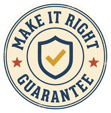 Make it right guarantee seal